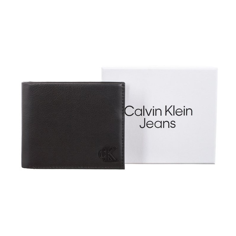 Calvin Klein Logo Hardware Bifold Id Black K50K510441 BDS (CK259-a) käekott