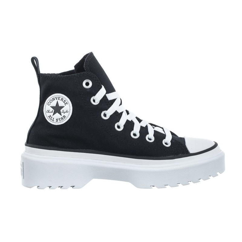 Converse CTAS Lugged Lift Hi Black/Black/White A03011C (CO604-a) kingad