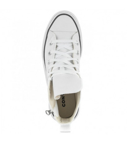 Converse CTAS Lugged Lift Hi White/White/Black A03012C (CO604-b) kingad