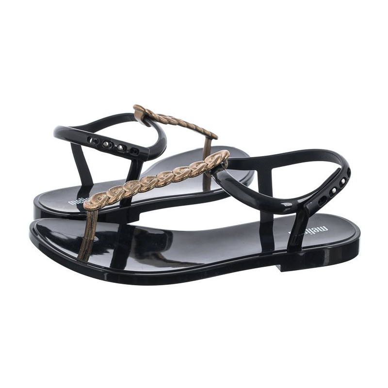 Melissa Strass AD 33823/AN270 Black/Gold (ML272-b) sandaalid