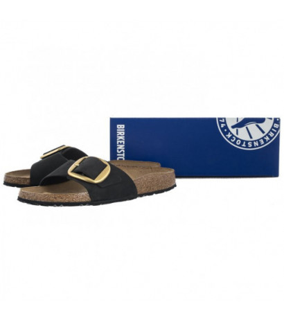 Birkenstock Madrid Big Buckle Black 1023373 (BK170-c) Naiste kingad/klappide klapid