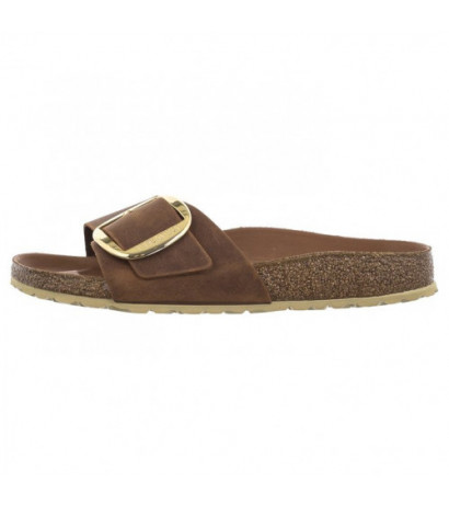 Birkenstock Madrid Big Buckle Cognac 1006525 (BK205-a) Naiste kingad/klappide klapid