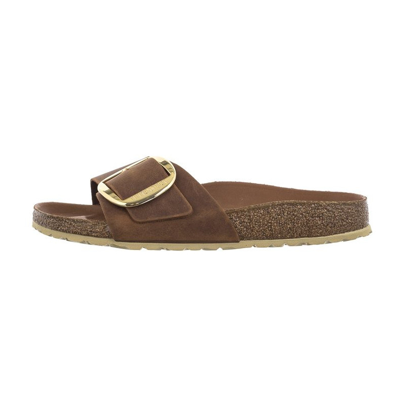 Birkenstock Madrid Big Buckle Cognac 1006525 (BK205-a) Naiste kingad/klappide klapid