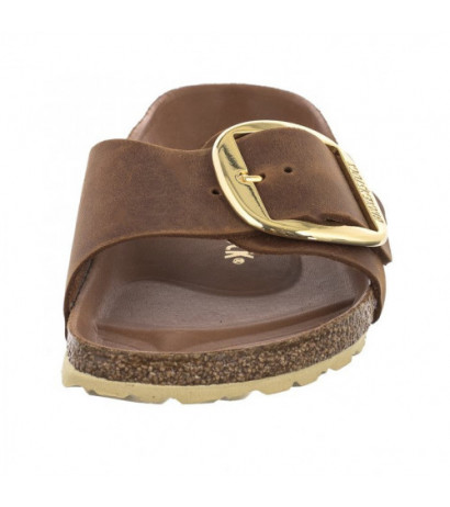 Birkenstock Madrid Big Buckle Cognac 1006525 (BK205-a) Naiste kingad/klappide klapid