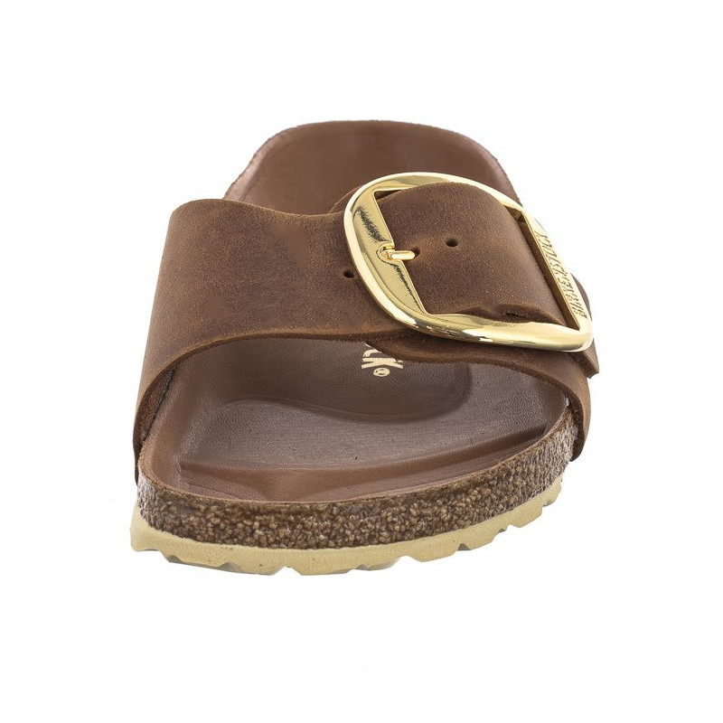 Birkenstock Madrid Big Buckle Cognac 1006525 (BK205-a) Naiste kingad/klappide klapid