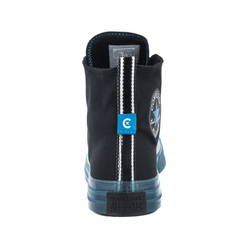 Converse CTAS Cx Explore Hi Black/Dial Up Blue/White A02811C (CO607-a) kingad