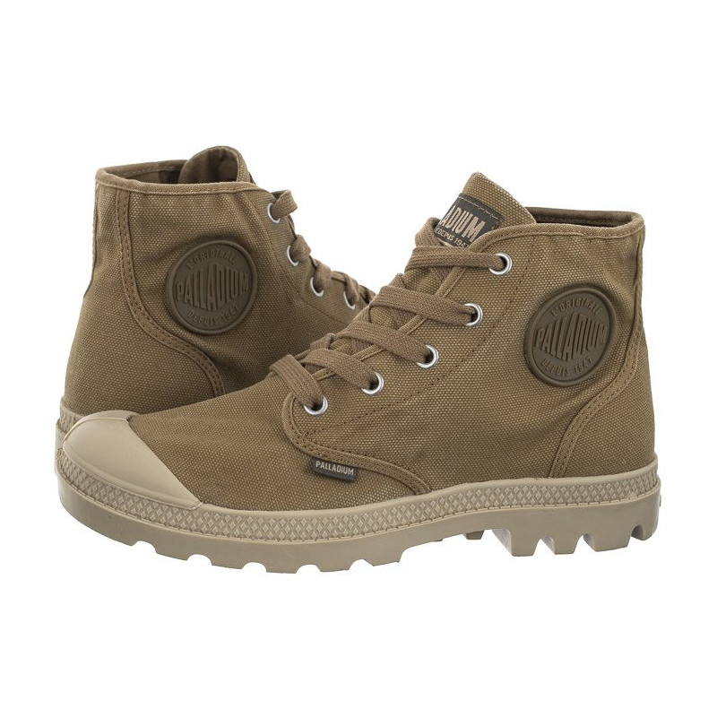 Palladium Pampa Hi Olive/Warmsand 92352-303-M (PA73-d) kingad