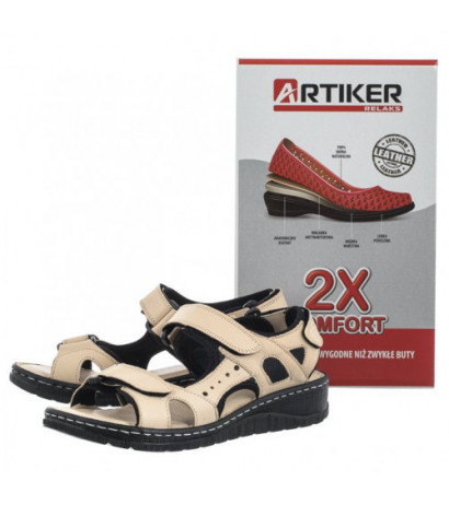 Artiker Beżowe 52C0294 (AR85-a) sandaalid