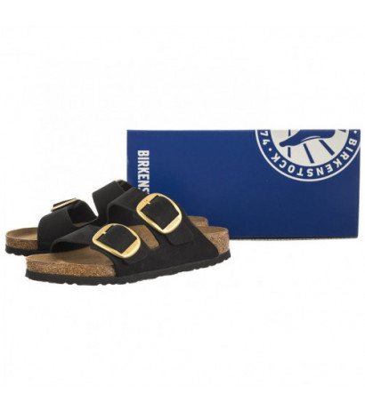 Birkenstock Arizona Big Buckle Black 1023290 (BK211-a) Naiste kingad/klappide klapid