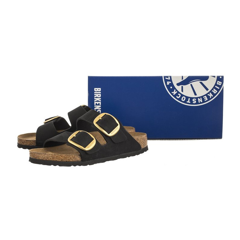 Birkenstock Arizona Big Buckle Black 1023290 (BK211-a) Naiste kingad/klappide klapid