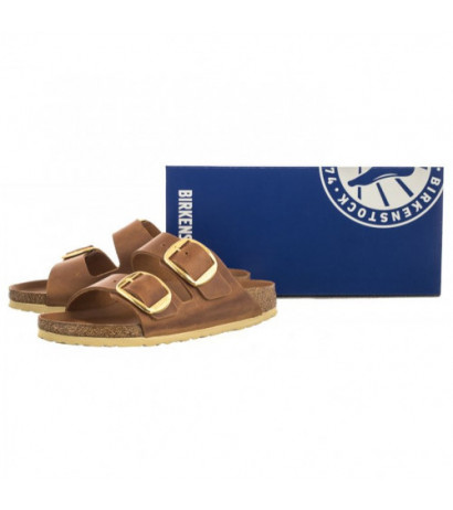 Birkenstock Arizona Big Buckle Cognac 1011073 (BK210-a) Naiste kingad/klappide klapid