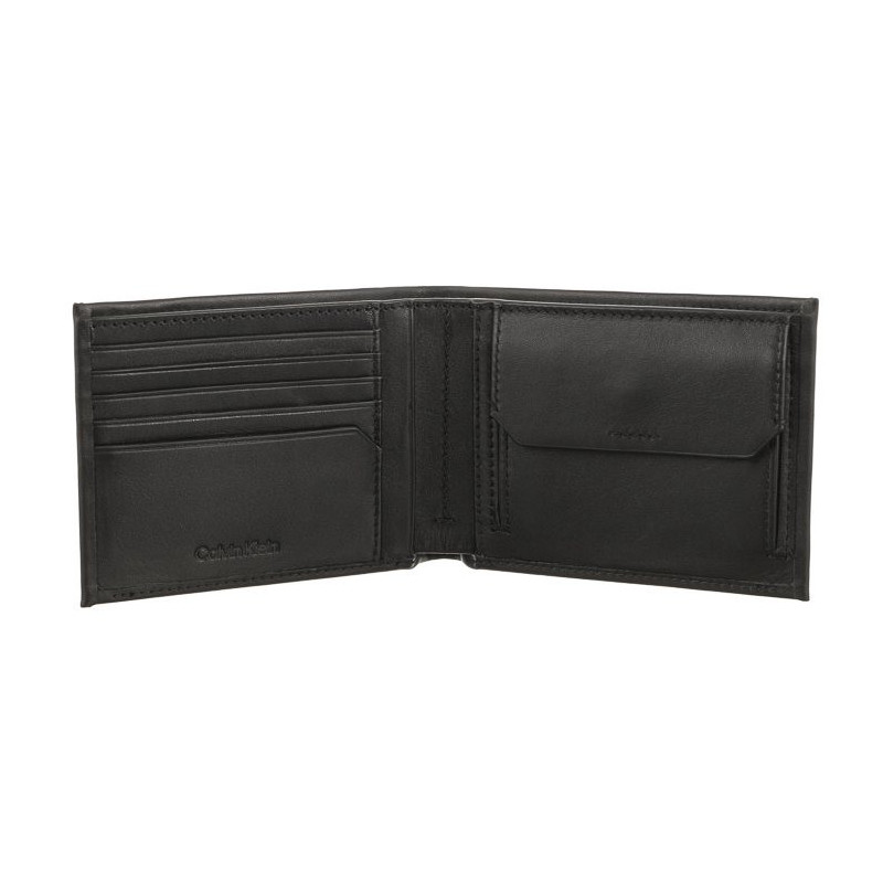 Calvin Klein CK Concise Bifold 5CC W/Coin Black K50K510599 BAX (CK283-a) käekott