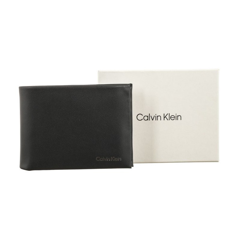 Calvin Klein CK Concise Bifold 5CC W/Coin Black K50K510599 BAX (CK283-a) käekott