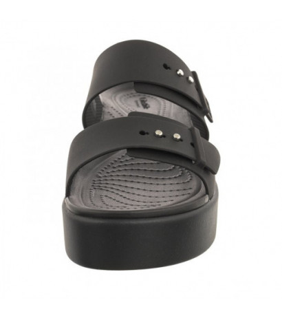 Crocs Brooklyn Buckle Low Wedge Black 207431-001 (CR293-b) Naiste kingad/klappide klapid