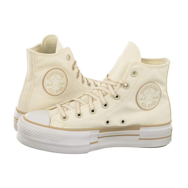 Converse CTAS Lift Hi Oat Milk/Egret/White A05009C (CO617-a) kingad