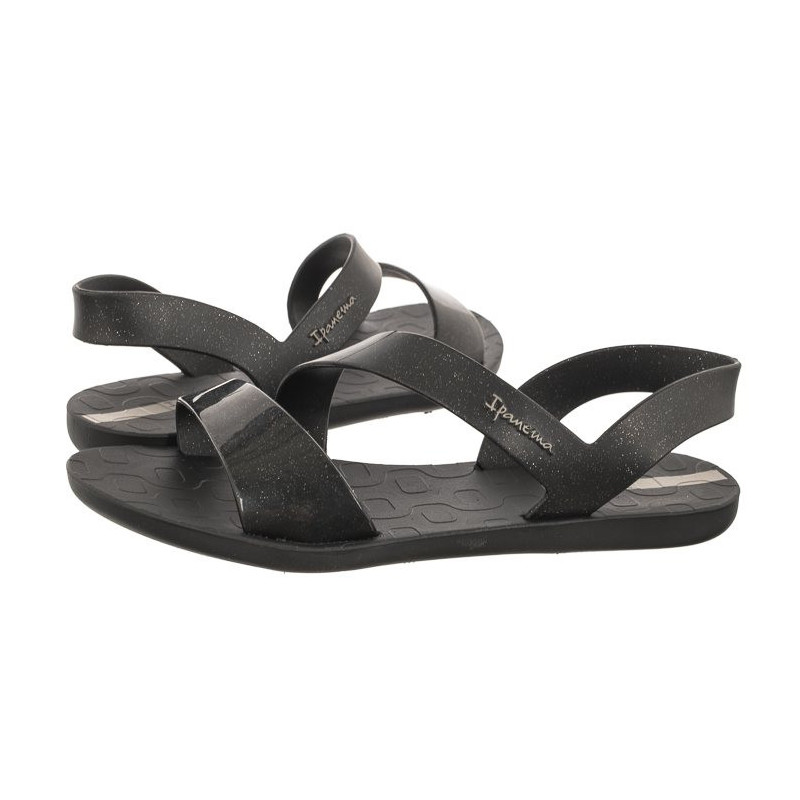 Ipanema Vibe Sandal Fem 82429/AJ078 Black/Glitter Black (IP1-s) sandaalid