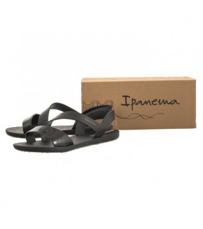 Ipanema Vibe Sandal Fem 82429/AJ078 Black/Glitter Black (IP1-s) sandaalid