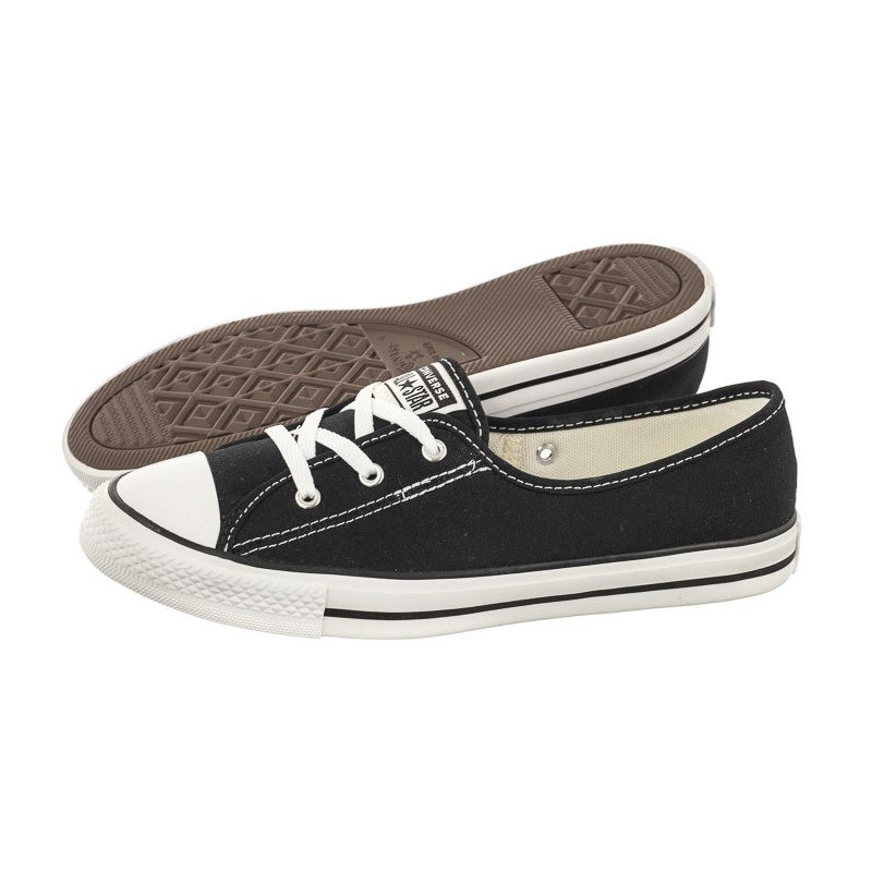 Converse CT All Star Ballet Lace Slip Black/White/Black 566775C (CO467-b) kingad