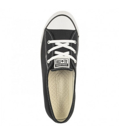 Converse CT All Star Ballet Lace Slip Black/White/Black 566775C (CO467-b) kingad