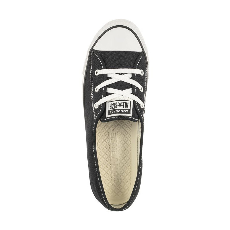 Converse CT All Star Ballet Lace Slip Black/White/Black 566775C (CO467-b) kingad