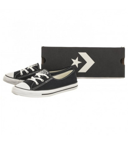 Converse CT All Star Ballet Lace Slip Black/White/Black 566775C (CO467-b) kingad