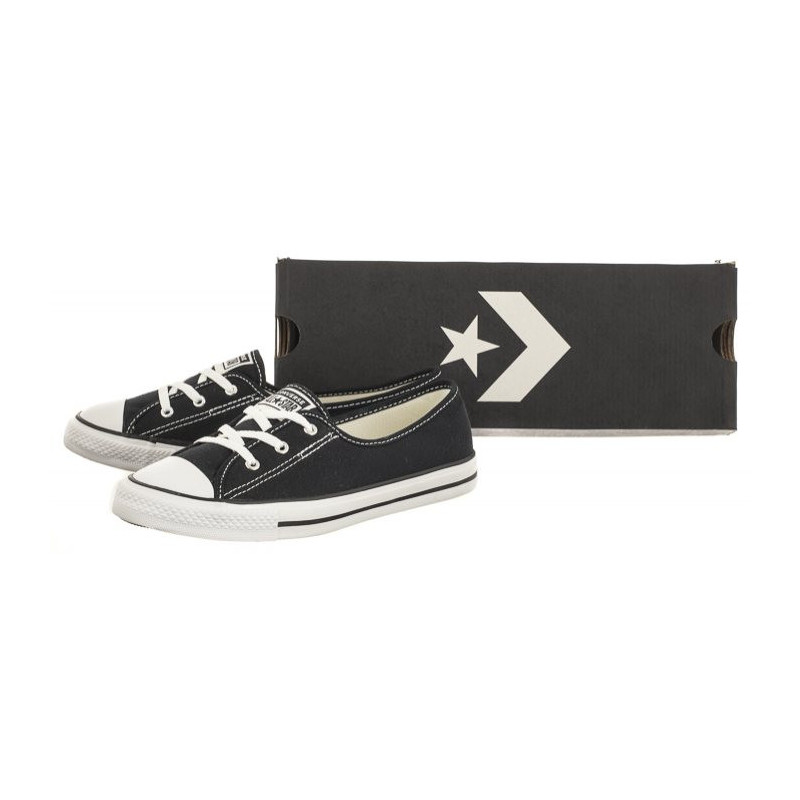 Converse CT All Star Ballet Lace Slip Black/White/Black 566775C (CO467-b) kingad