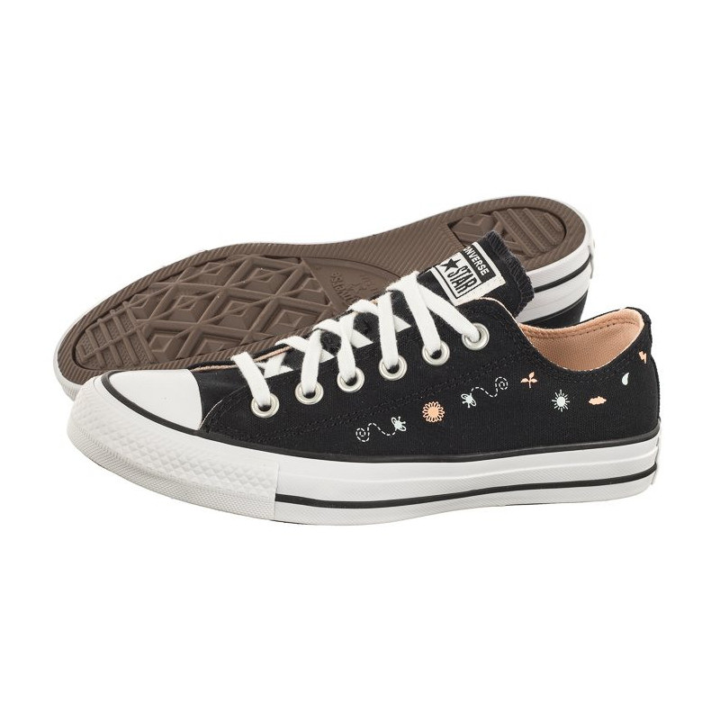 Converse CTAS Ox Black/Cheeky Coral/White A03520C (CO624-a) kingad