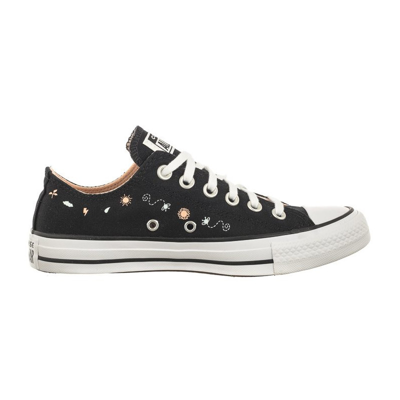 Converse CTAS Ox Black/Cheeky Coral/White A03520C (CO624-a) kingad