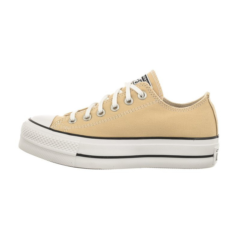 Converse CTAS Lift Ox Oat Milk/White/Black A03542C (CO606-b) kingad