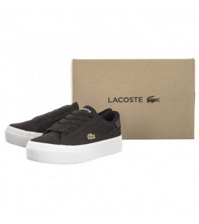 Lacoste Ziane Platform 123 2 Cfa Blk/Wht Textile 745CFA0012312 (LC431-a) spordijalatsid