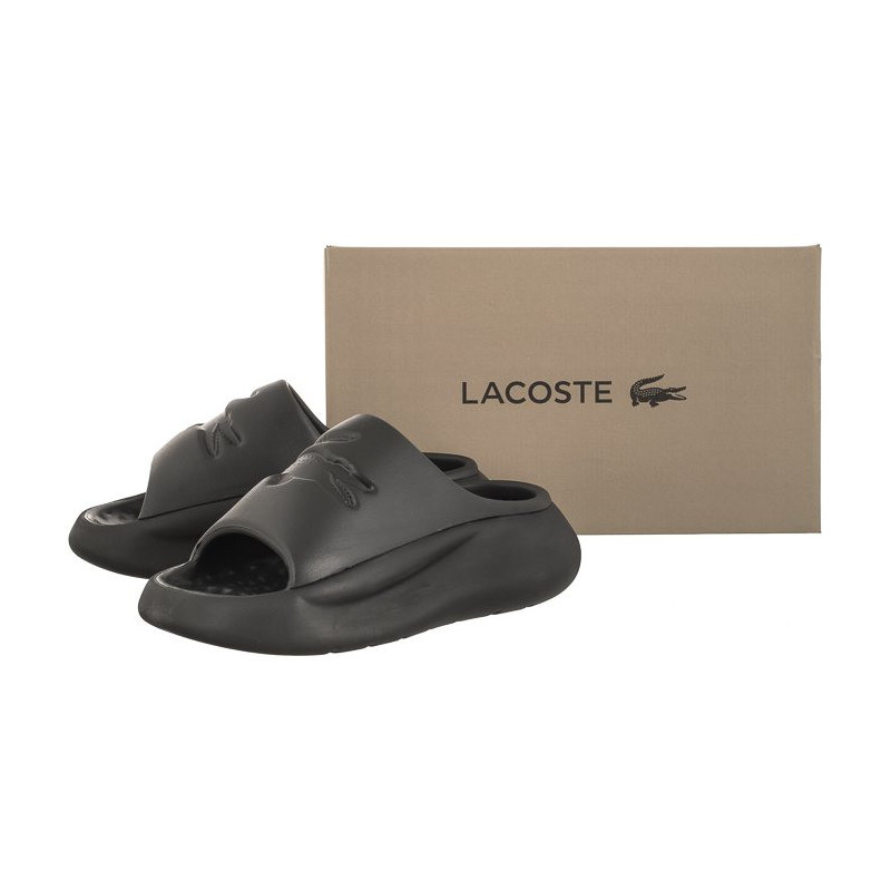 Lacoste Serve Slide 3.0 123 1 Cfa Blk/Blk Synthetic 745CFA000402H (LC429-a) Naiste kingad/klappide klapid