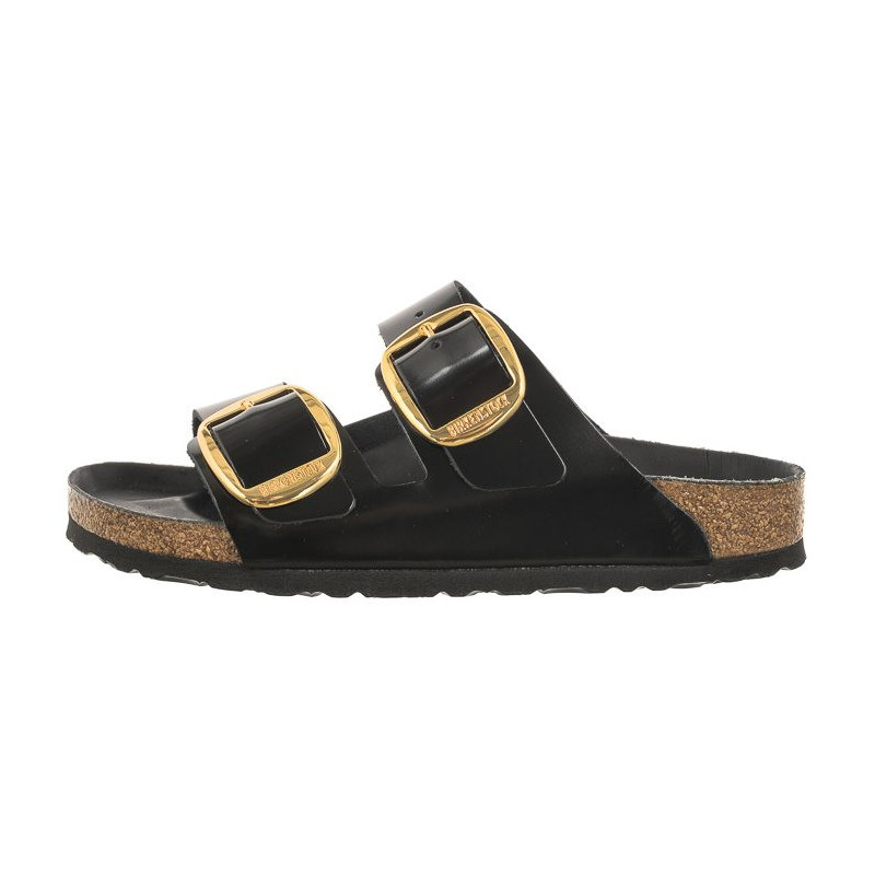 Birkenstock Arizona Big Buckle High-Shine Black 1021476 (BK239-a) Naiste kingad/klappide klapid