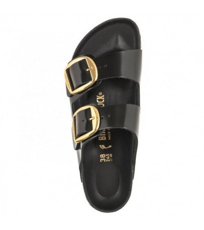 Birkenstock Arizona Big Buckle High-Shine Black 1021476 (BK239-a) Naiste kingad/klappide klapid