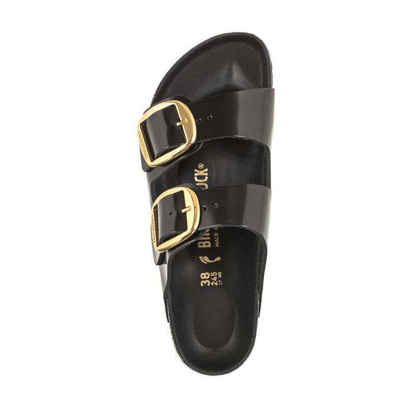 Birkenstock Arizona Big Buckle High-Shine Black 1021476 (BK239-a) Naiste kingad/klappide klapid