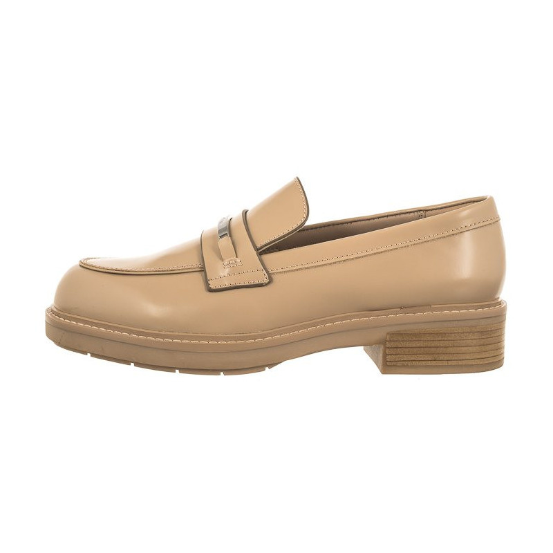 Calvin Klein Rubber Sole Loafer W/HW Ck Nude HW0HW01791 AB2 (CK312-b) kingad