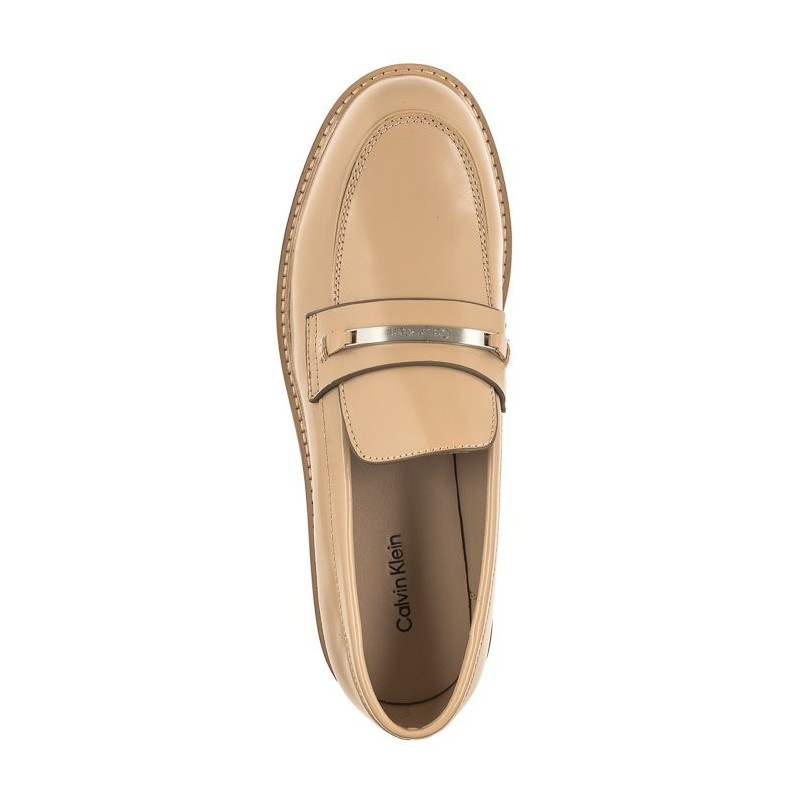 Calvin Klein Rubber Sole Loafer W/HW Ck Nude HW0HW01791 AB2 (CK312-b) kingad