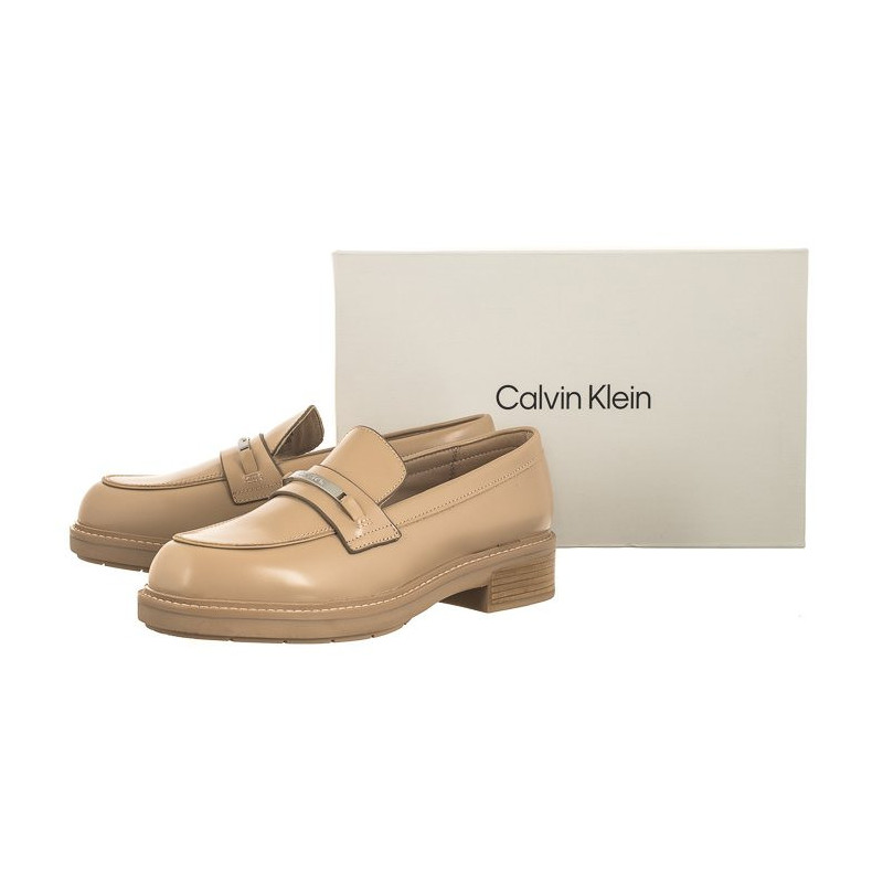 Calvin Klein Rubber Sole Loafer W/HW Ck Nude HW0HW01791 AB2 (CK312-b) kingad