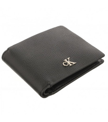 Calvin Klein Mono Hrdw Bifold W/Coin Black K50K511091 BDS (CK339-a) käekott