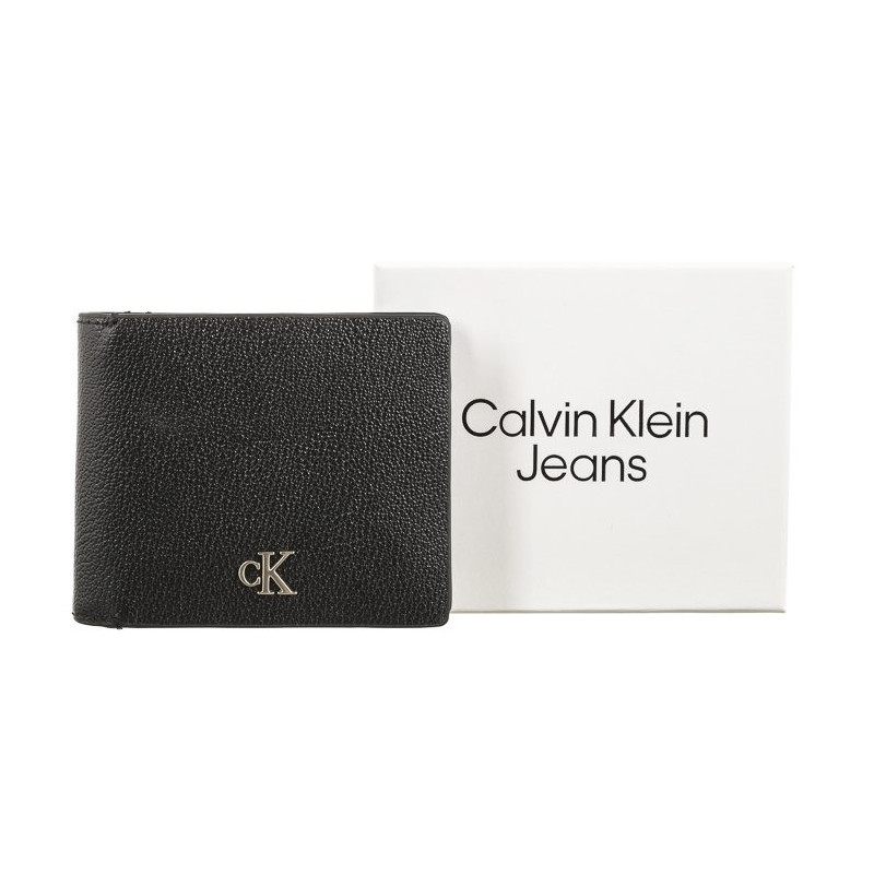 Calvin Klein Mono Hrdw Bifold W/Coin Black K50K511091 BDS (CK339-a) käekott