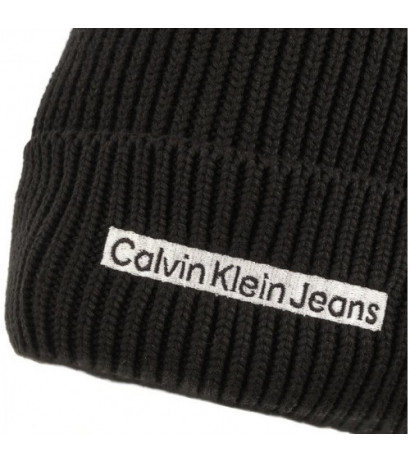 Calvin Klein Institutional Patch Beanie Black K50K509895 BDS (CK338-a) vöö