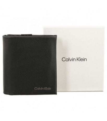 Calvin Klein CK Concise Trifold 6CC W/Coin Black K50K510593 BAX (CK347-a) käekott