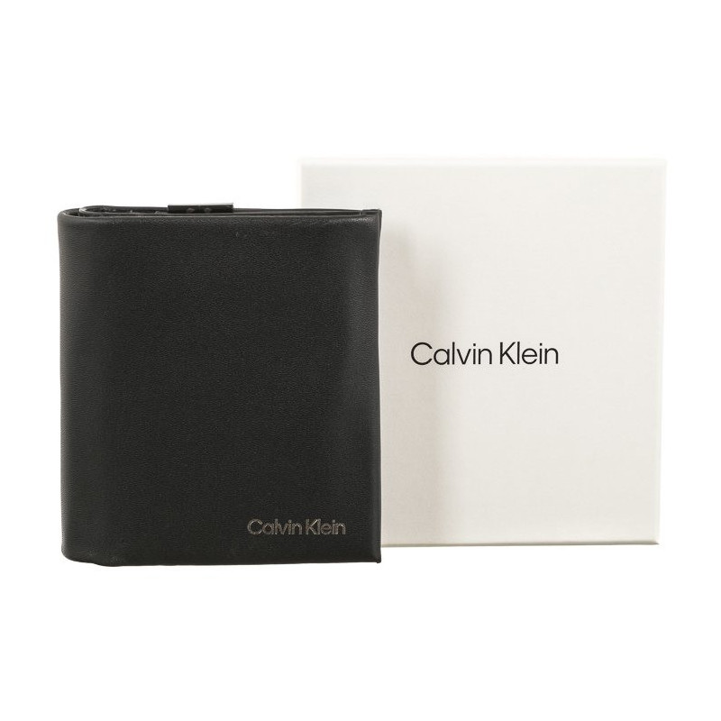 Calvin Klein CK Concise Trifold 6CC W/Coin Black K50K510593 BAX (CK347-a) käekott