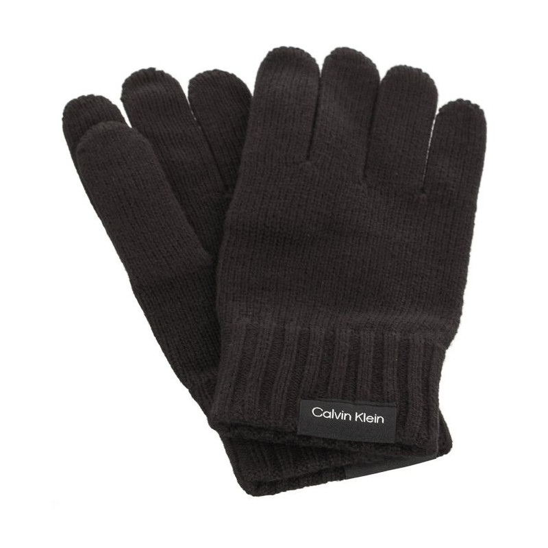 Calvin Klein Classic Cotton Rib Gloves Black K50K511011 BAX (CK350-a) tarvik