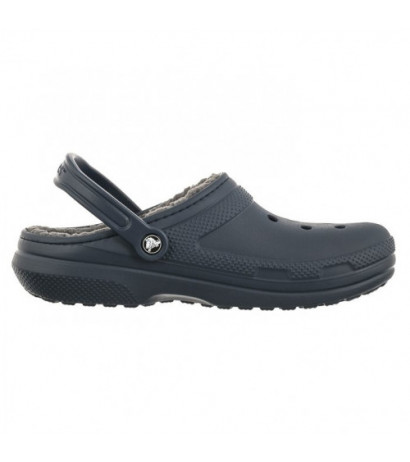 Crocs Classic Lined Clog Navy/Charcoal 203591-459 (CR263-b) sussid