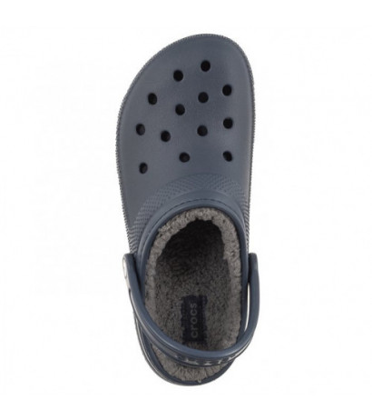 Crocs Classic Lined Clog Navy/Charcoal 203591-459 (CR263-b) sussid