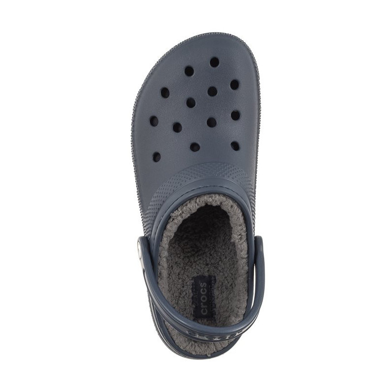 Crocs Classic Lined Clog Navy/Charcoal 203591-459 (CR263-b) sussid