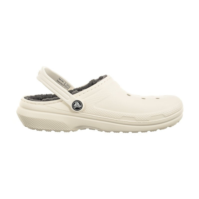 Crocs Classic Lined Clog K White/Grey 207010-10M (CR265-c) sussid