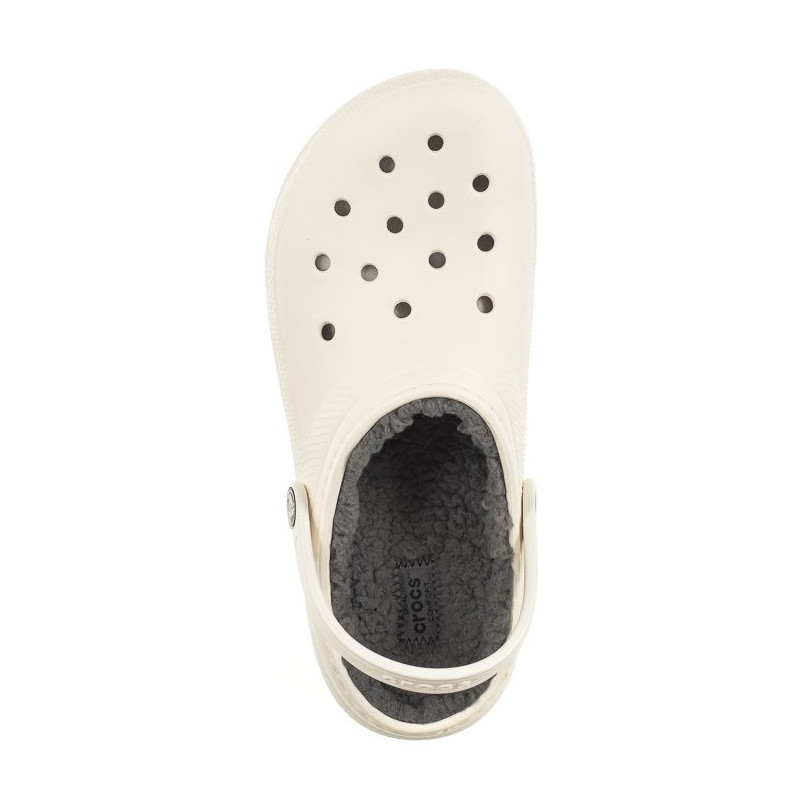 Crocs Classic Lined Clog K White/Grey 207010-10M (CR265-c) sussid