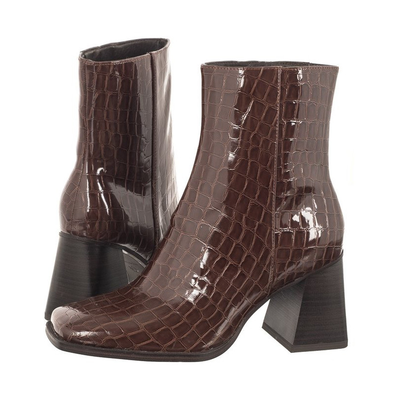 Tamaris Brązowe Lakierowane 1-25328-41 397 Brown Croco (TM467-a) kingad