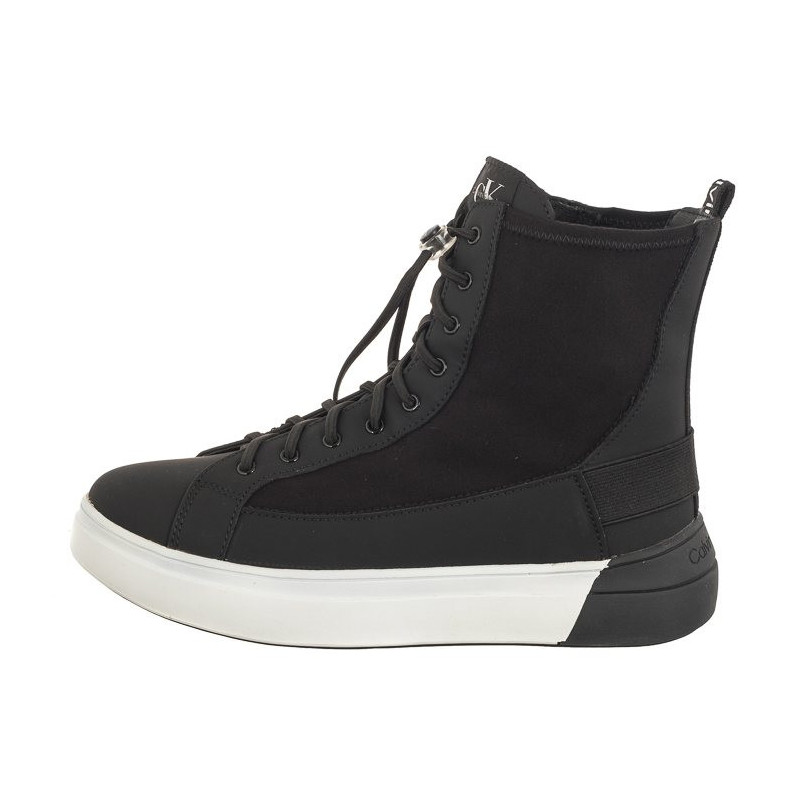 Calvin Klein High Top Lace-up Sneaker V3X9-80733-1464 999 Black (CK354-a) kingad